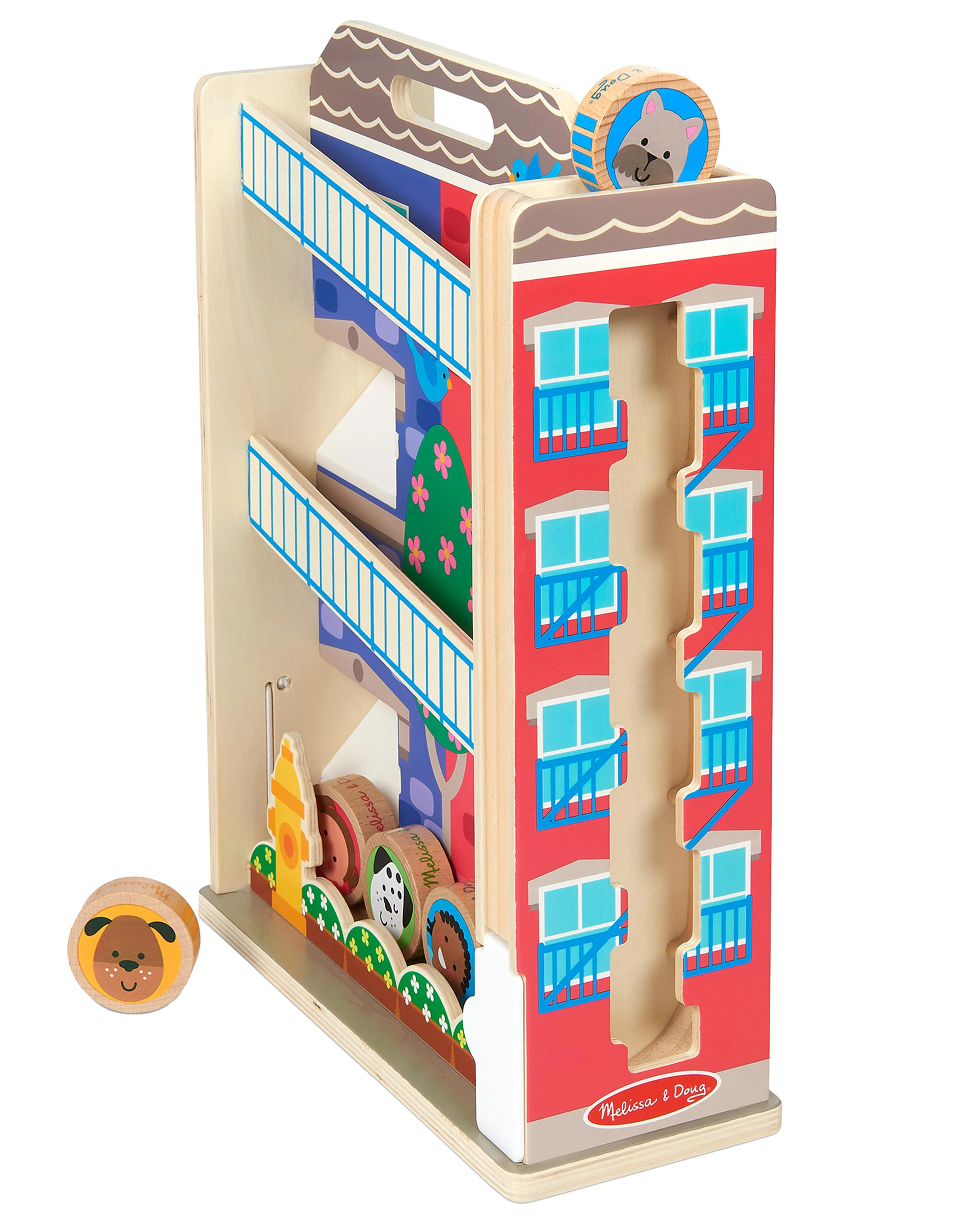 Steckspiel STADTHAUS 7-teilig