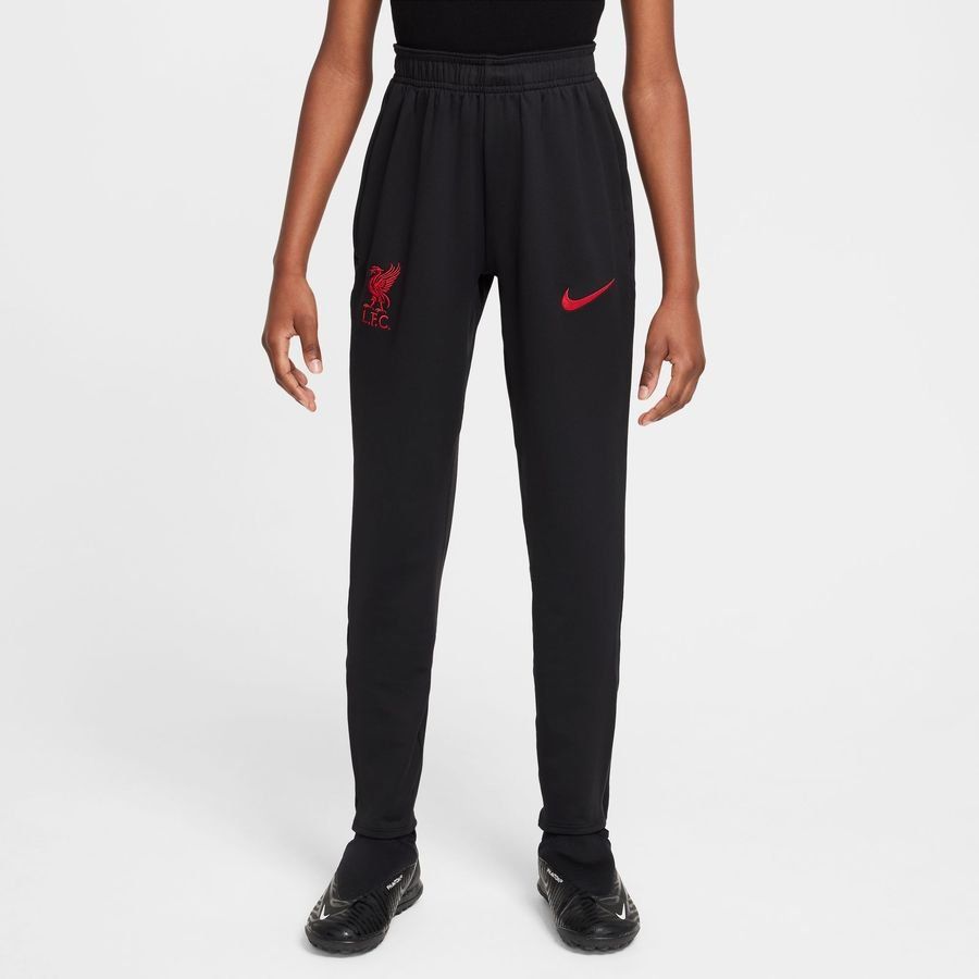 Liverpool Bas de Survêtement Dri-FIT Strike - Noir/Rouge Enfant