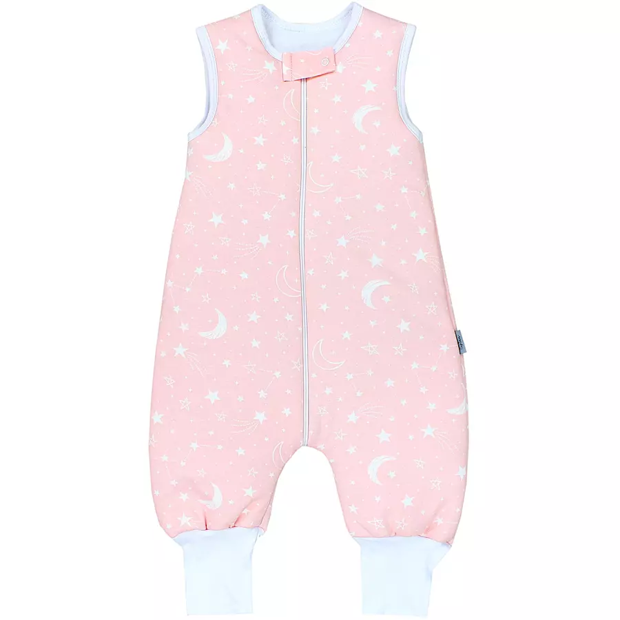 TupTam Winter Babyschlafsack mit Beinen 2,5 Tog rosaweiß