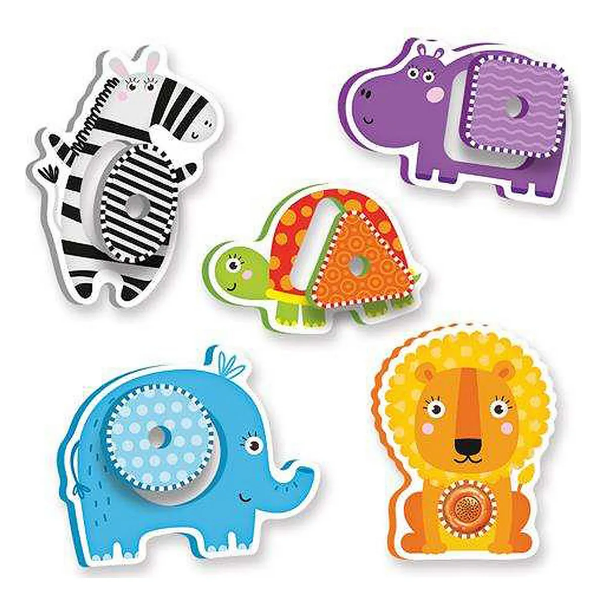 Reig Puzzle Zoo Shapes Animaux Musical