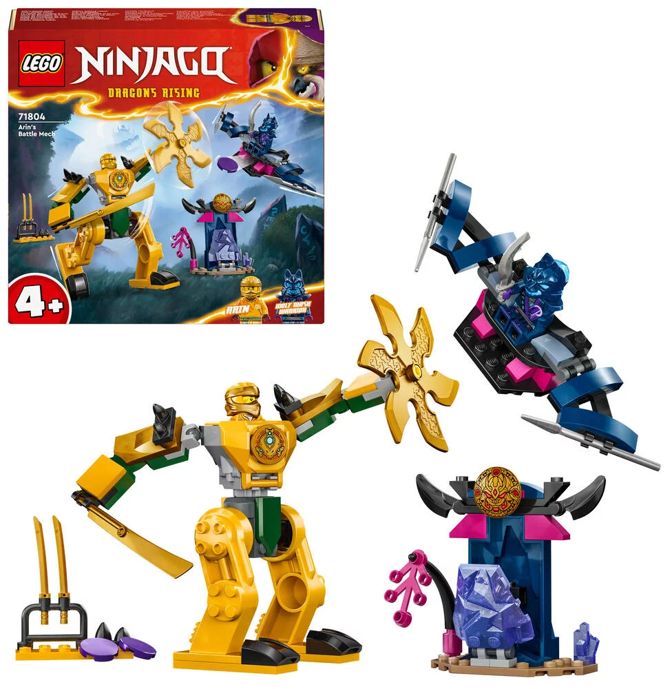 LEGO®NINJAGO® 71804 - LE ROBOT DE COMBAT D’ARIN