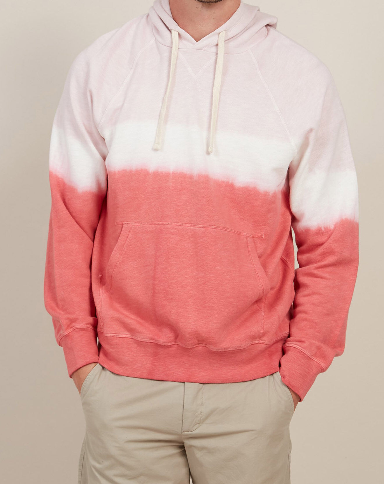 Hartford Sweat à capuche Light faded rose/brick