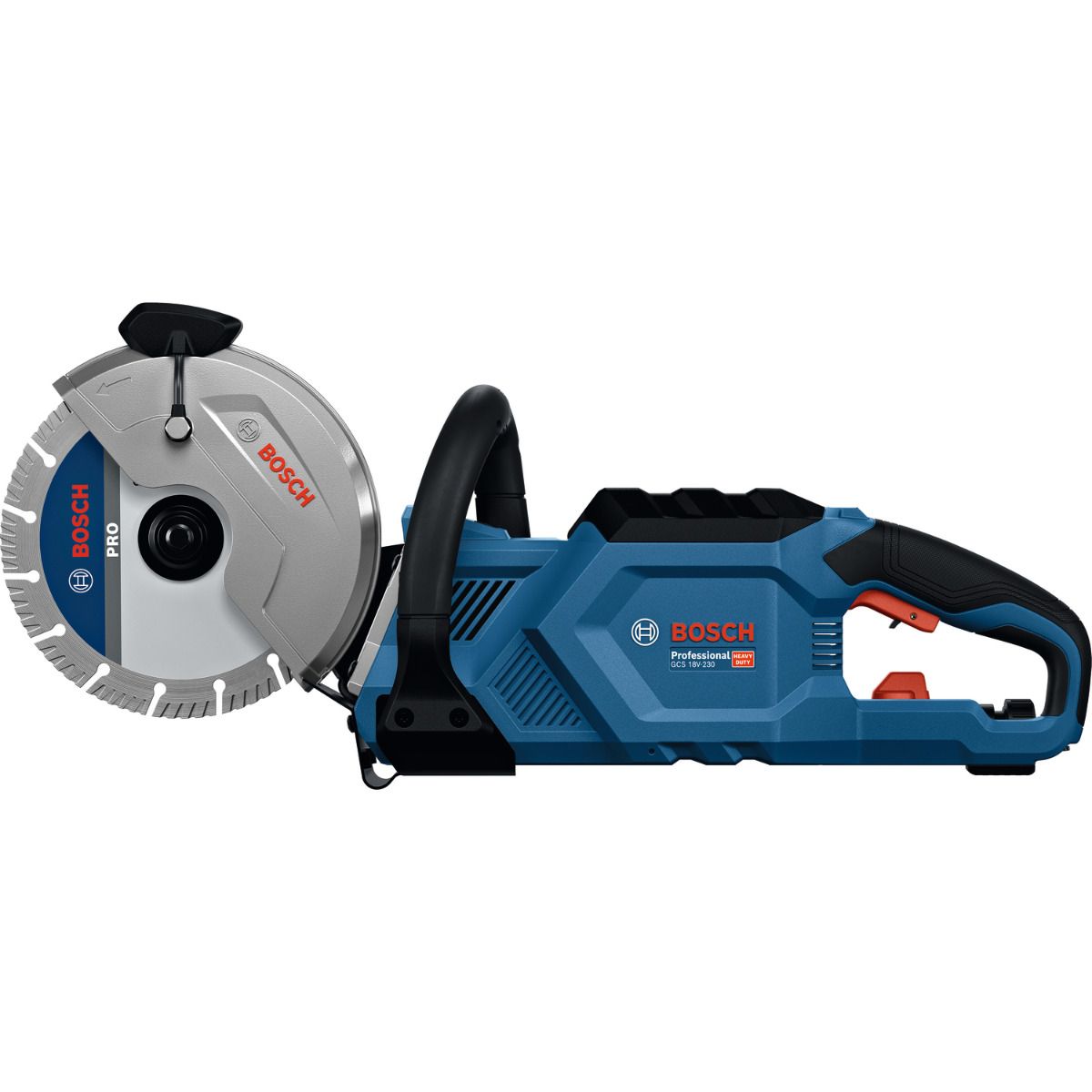 Bosch Professional GCS 18V-230 Accu doorslijpmachine 230 mm 18V Basic Body - 06013B0000