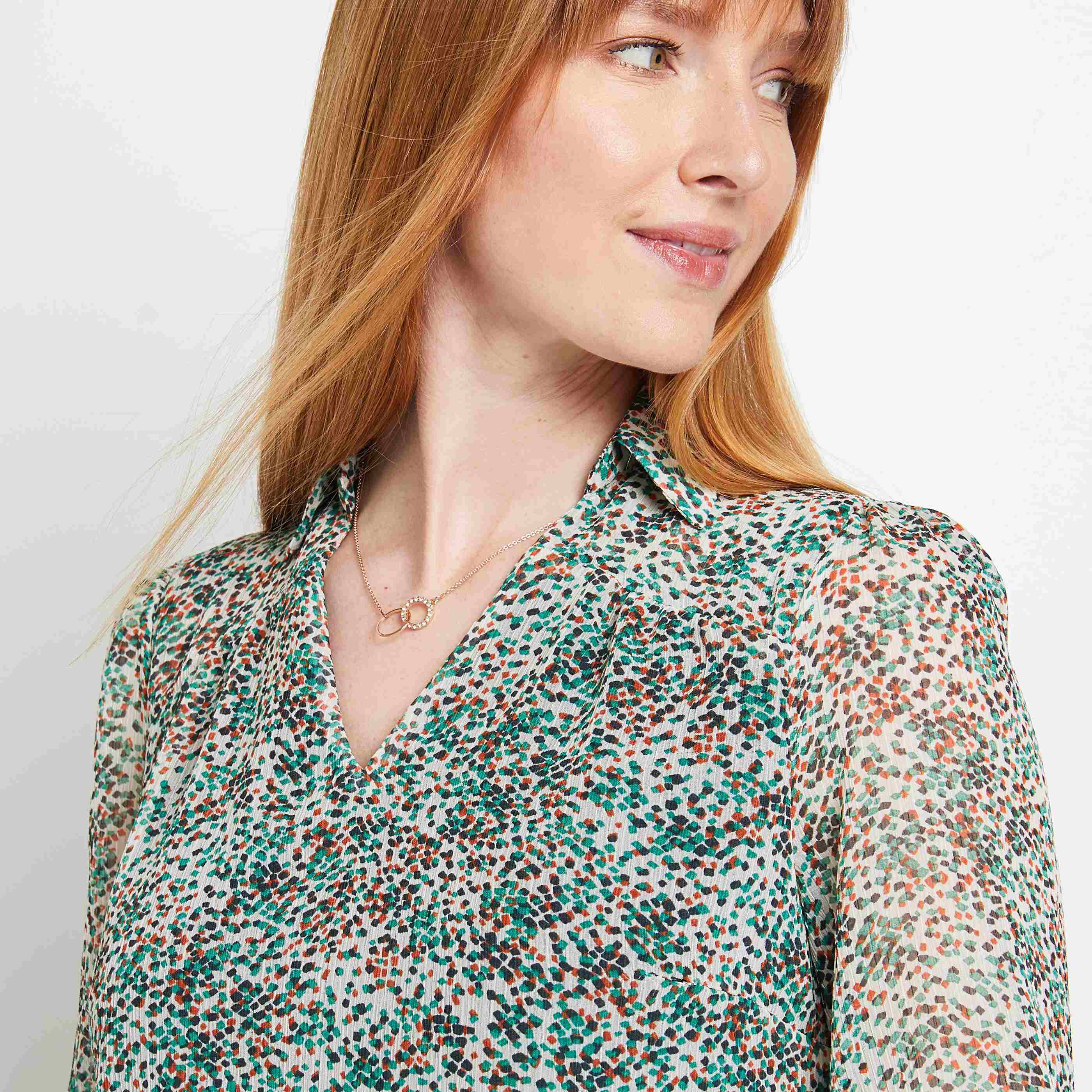 Blouse imprimée femme - IMPRIME