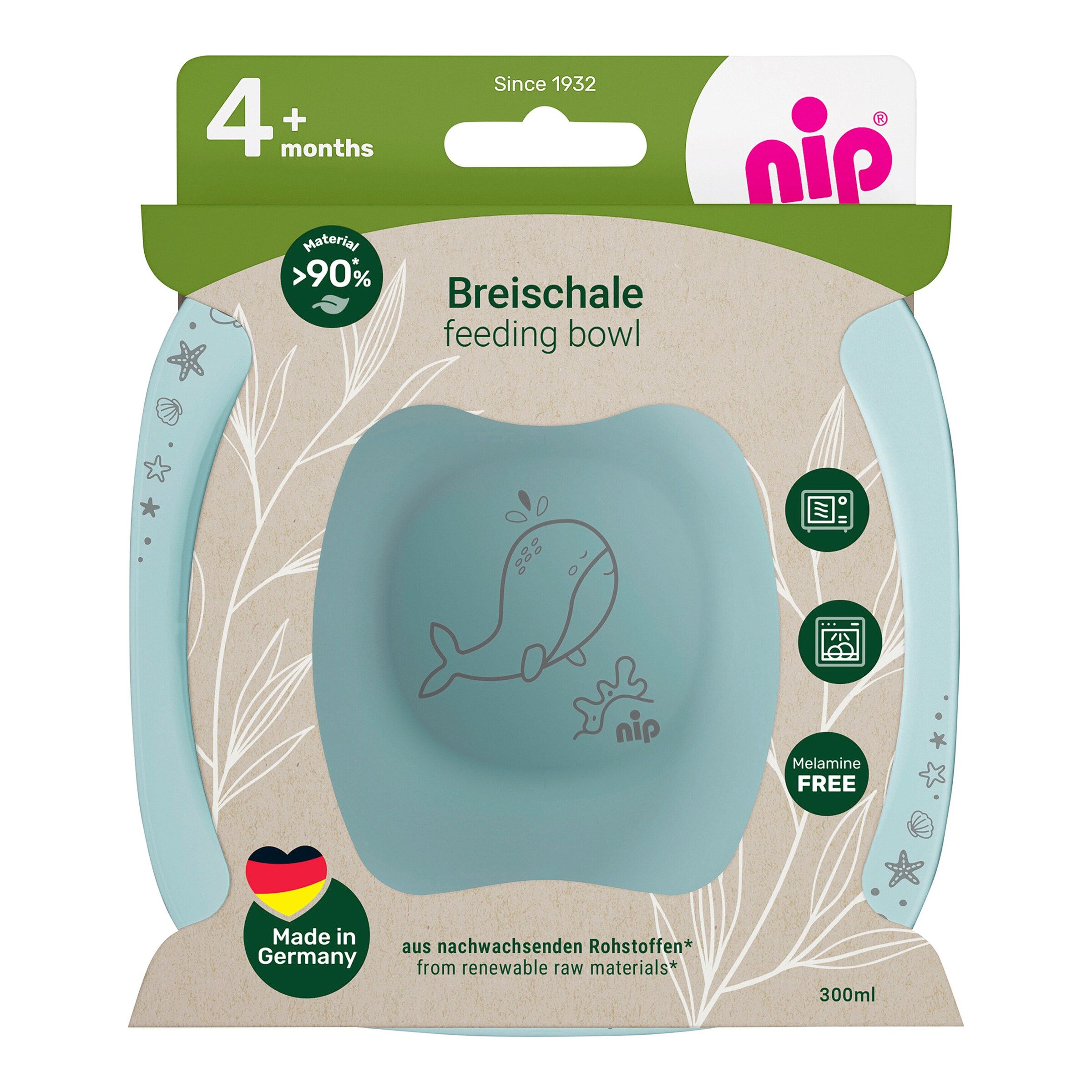 nip 2er-Set Schale blau
