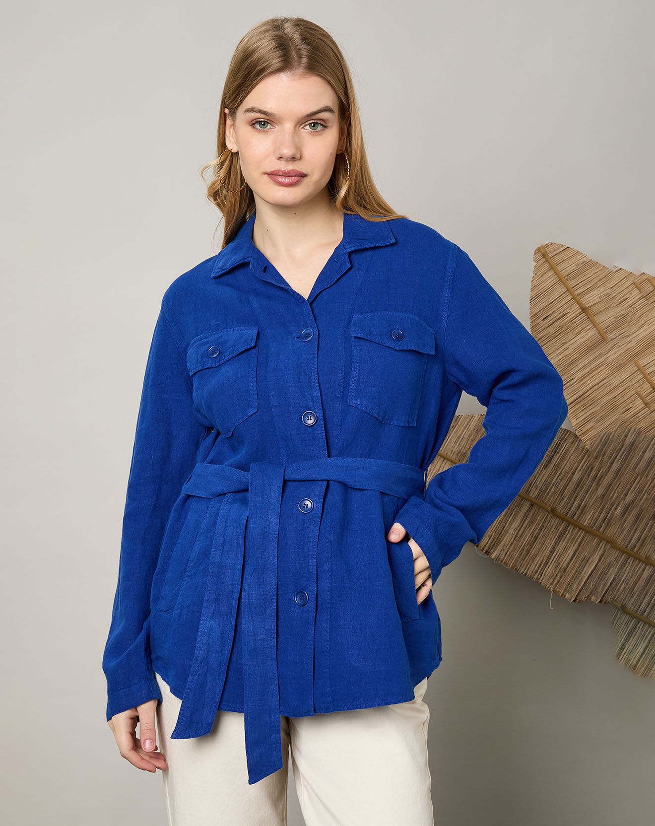Hartford Veste 100% Lin Valentine mykonos