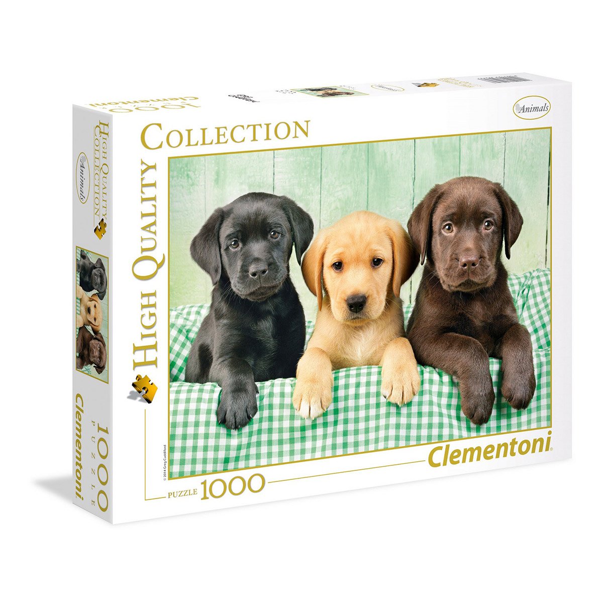 Puzzle high Quality 1000 pièces Trois labradors