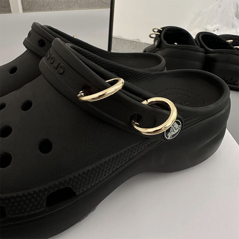 Worthbuy - Hoop Clog Shoe Charm