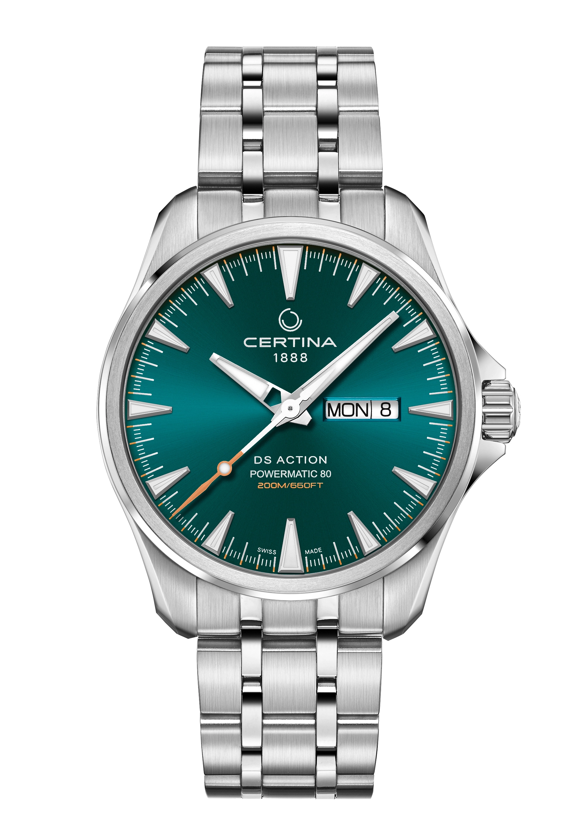 Certina DS Action Day-Date Automatik Grün