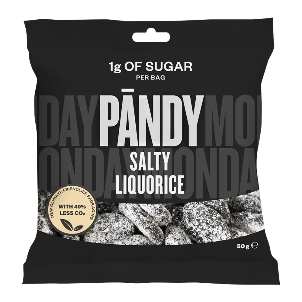 Pandy Salty Liquorice - 50 g