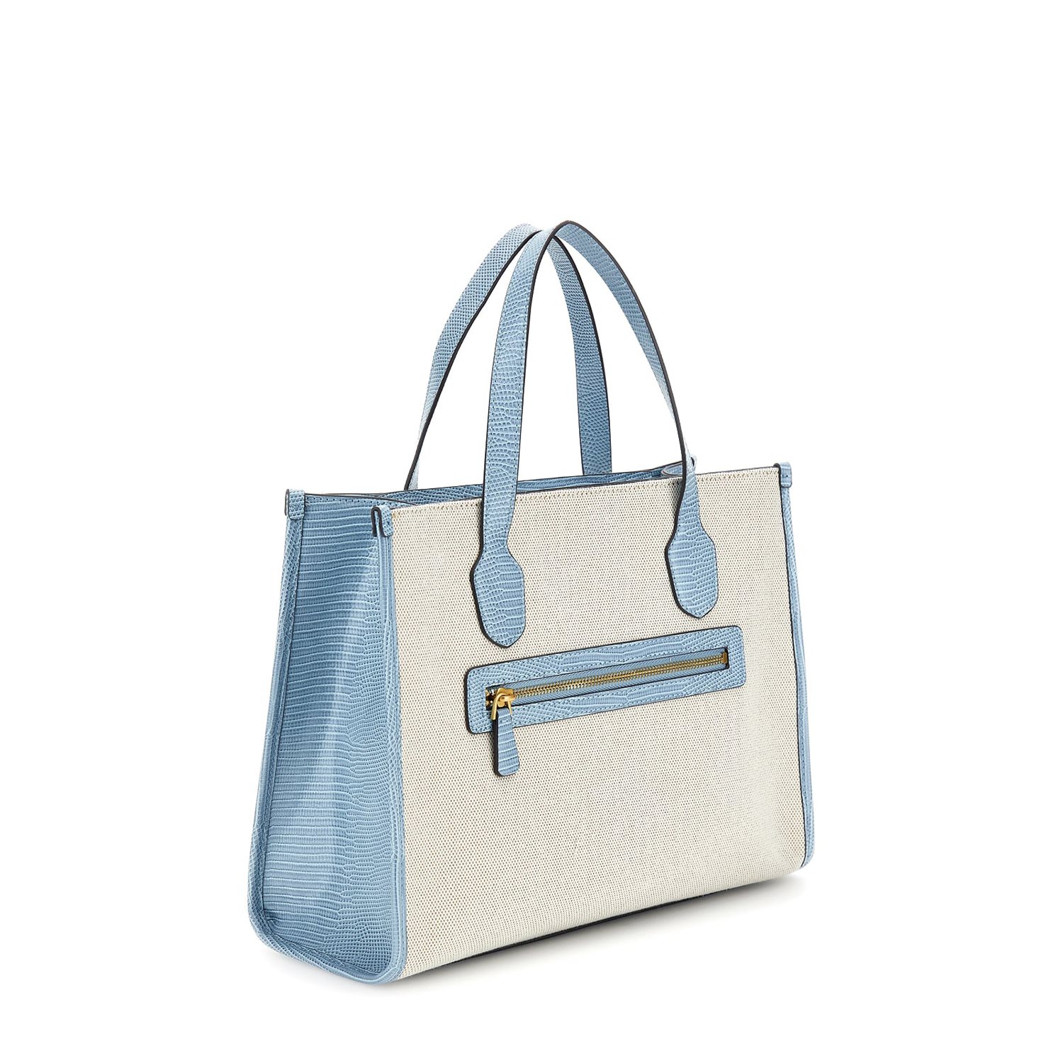 Guess G Status 2 Compartment Tote natural/light denim