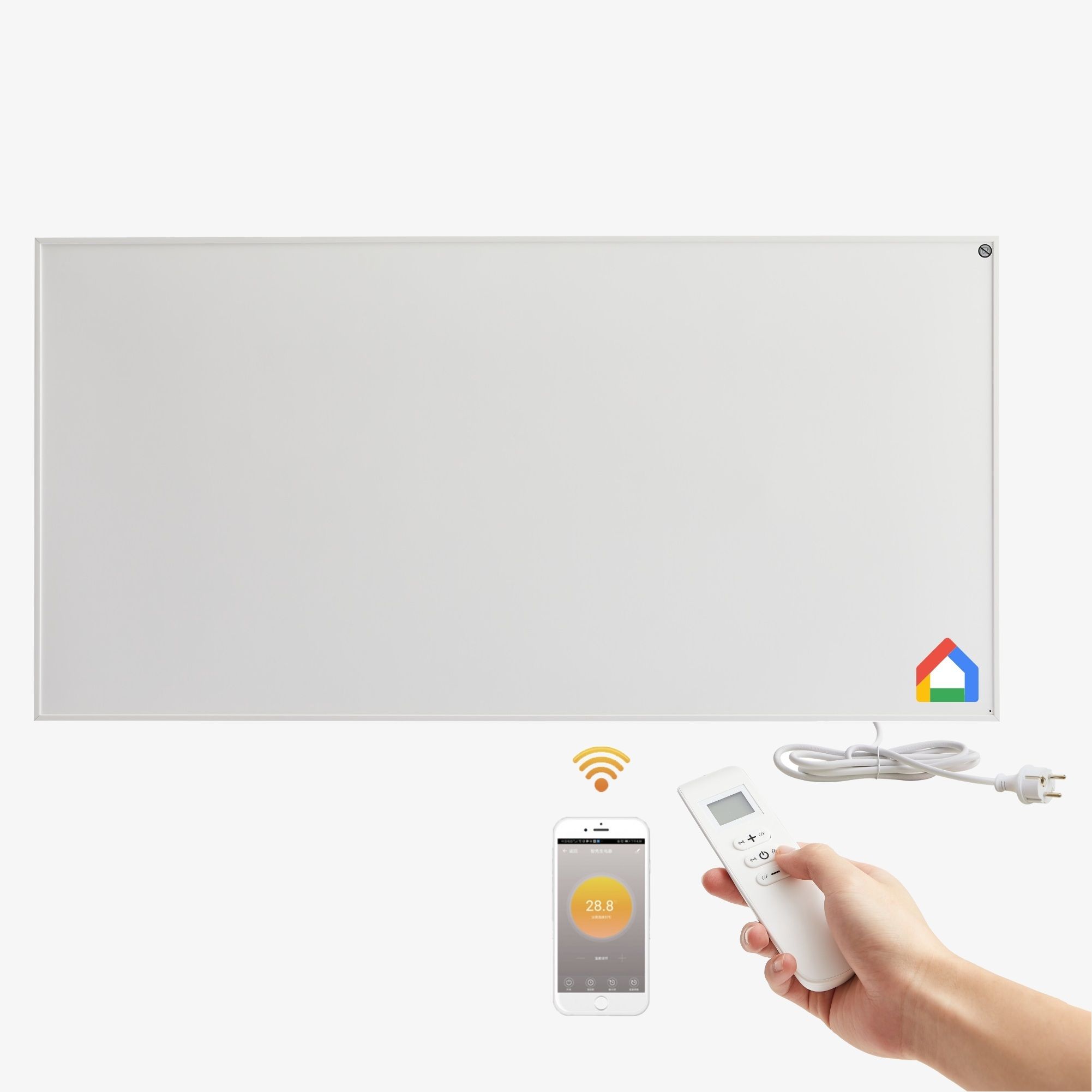 Infrarotheizung 700 W inkl. WIFI Thermostat