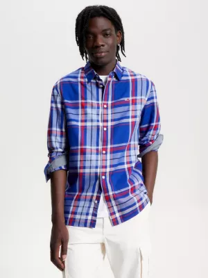Camisa clássica xadrez essencial