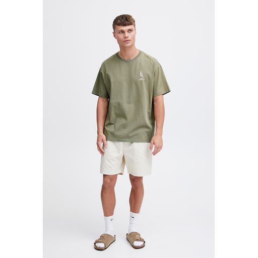 Solid Ismail T-shirt, Vetiver, XL