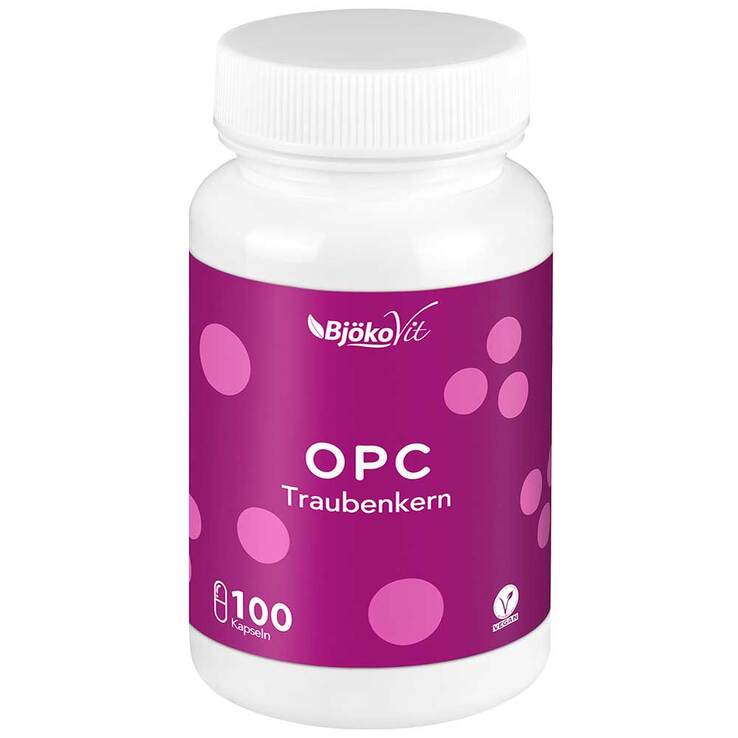 OPC Traubenkern vegan Kapseln, 100 St