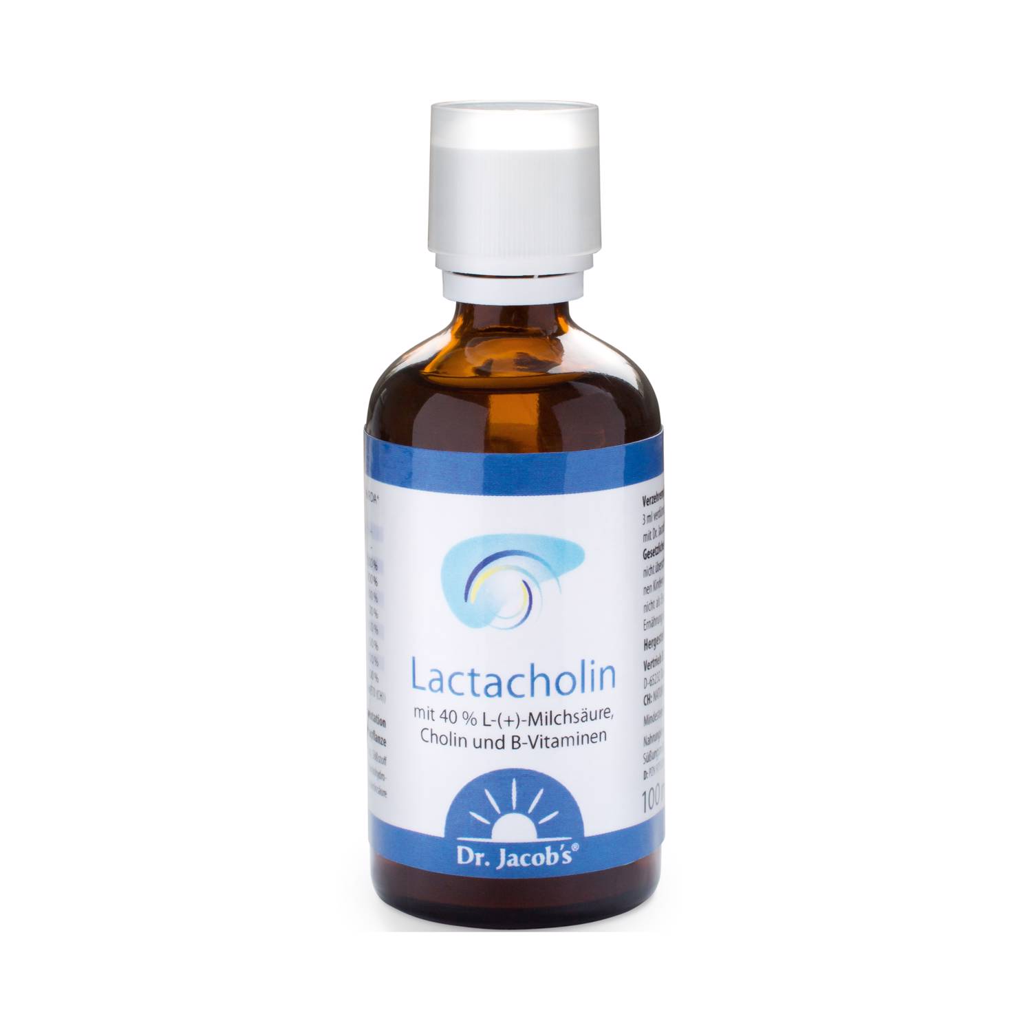 DR. JACOB'S Lactacholin Konzentrat Konz mit 40% rechtsdrehender Milchsäure Fl 100 ml