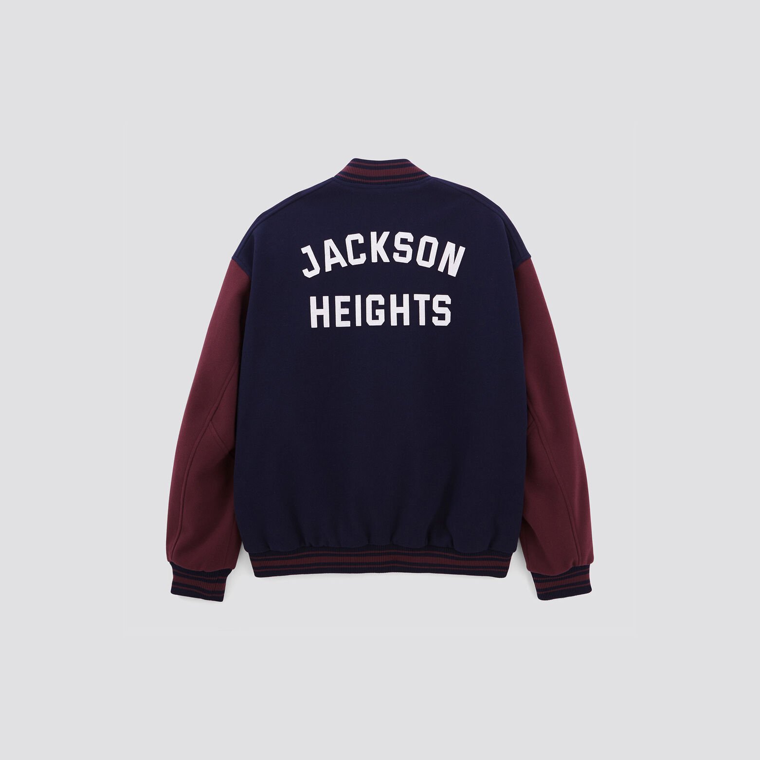Blouson collège colorblock Bleu foncé