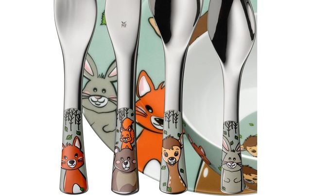 WMF Kinderbesteck »Forest Friends 4-teilig«