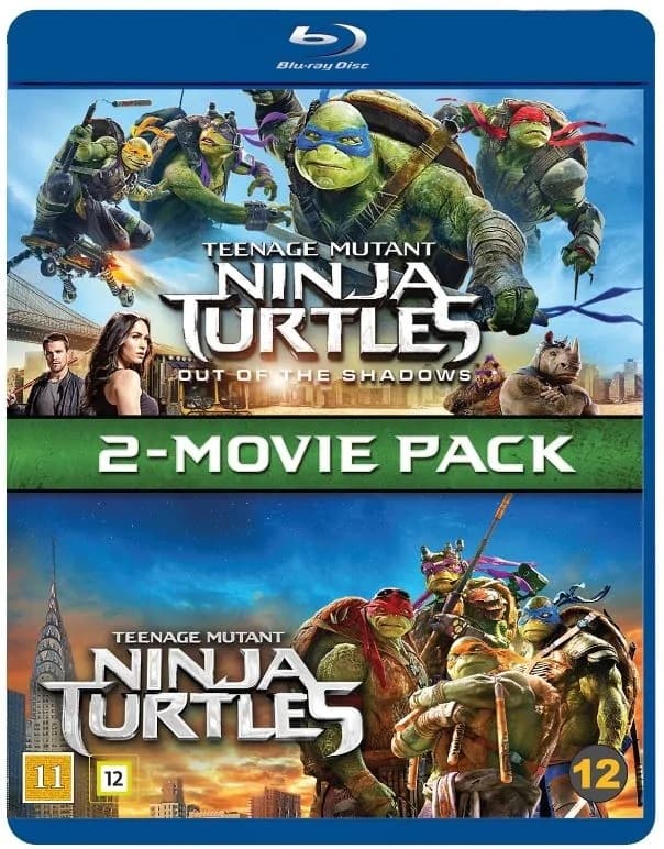 TEENAGE MUTANT NINJA TURTLES 1+2 (Blu-Ray)