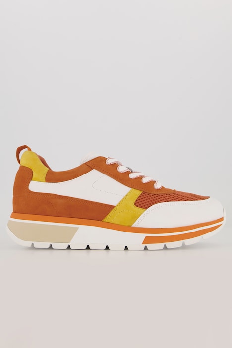 Caprice Leder-Sneaker, Wechselfußbett, Weite H