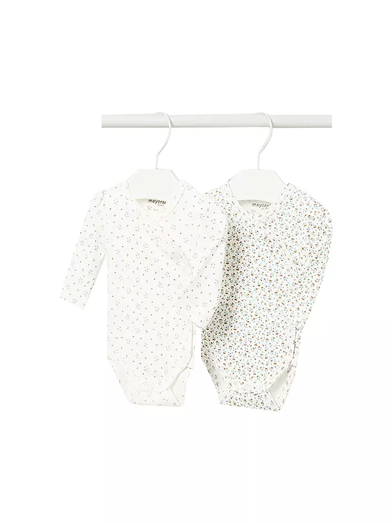 MAYORAL Baby Wickelbody 2er Set  creme