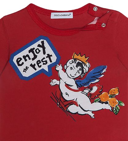 Dolce & Gabbana Bodyer k/æ - 3-pak - Blå/R?d/Hvid