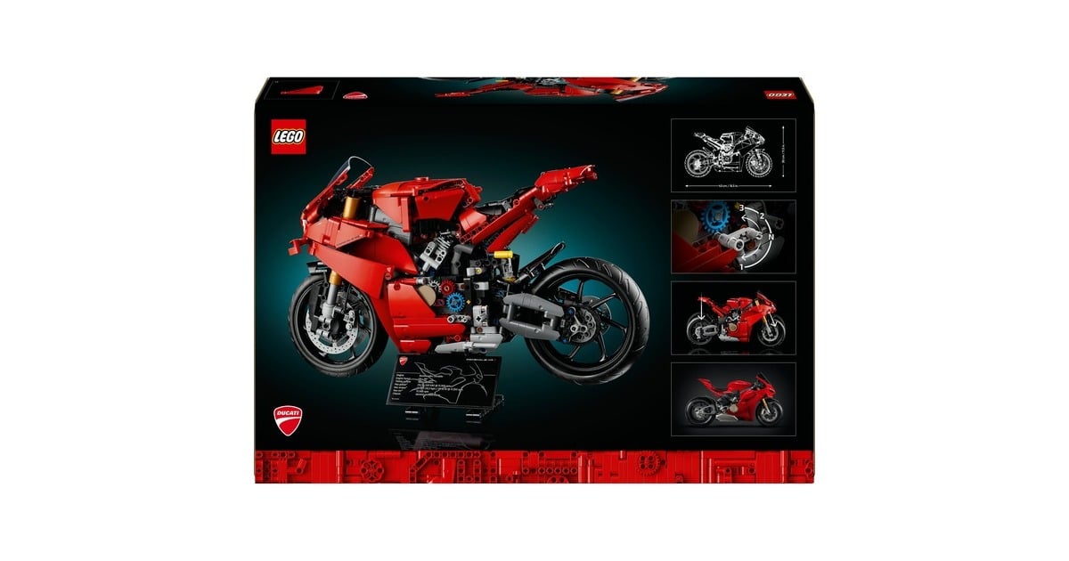 LEGOTechnic - Ducati Panigale V4 S motor Constructiespeelgoed  (42202)