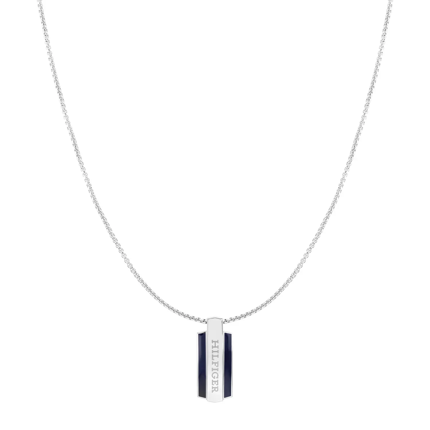 Tommy Hilfiger Parker Dog Tag Halskæde Rustfrit Stål 2790599