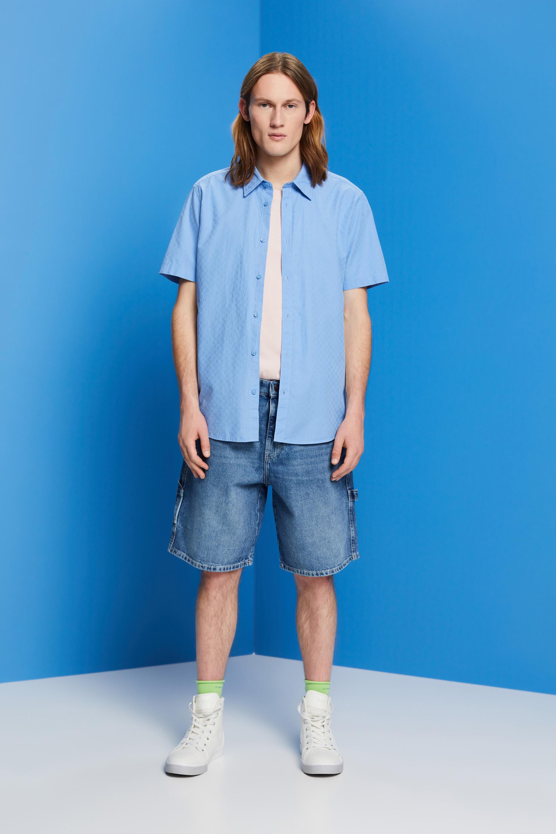 Chemise Slim Fit texturée