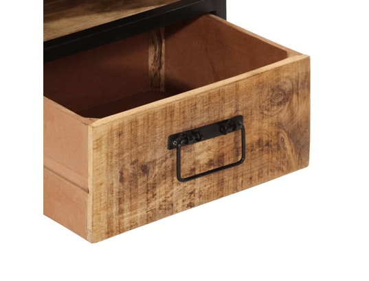 VIDAXL - Table de chevet 40x35x50 cm bois de manguier massif