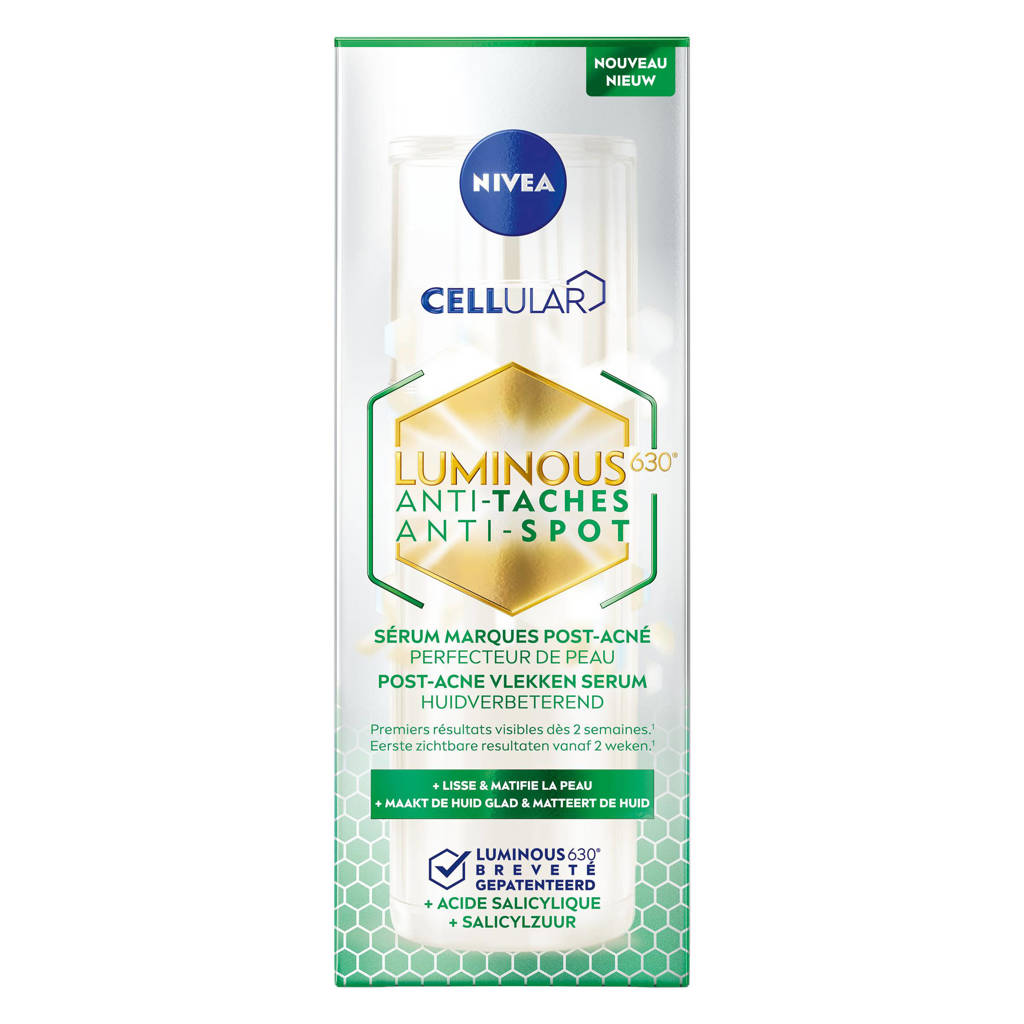 Allergische reactie, sterke geurLuminous630 Anti Acne Spots serum - 30 ml