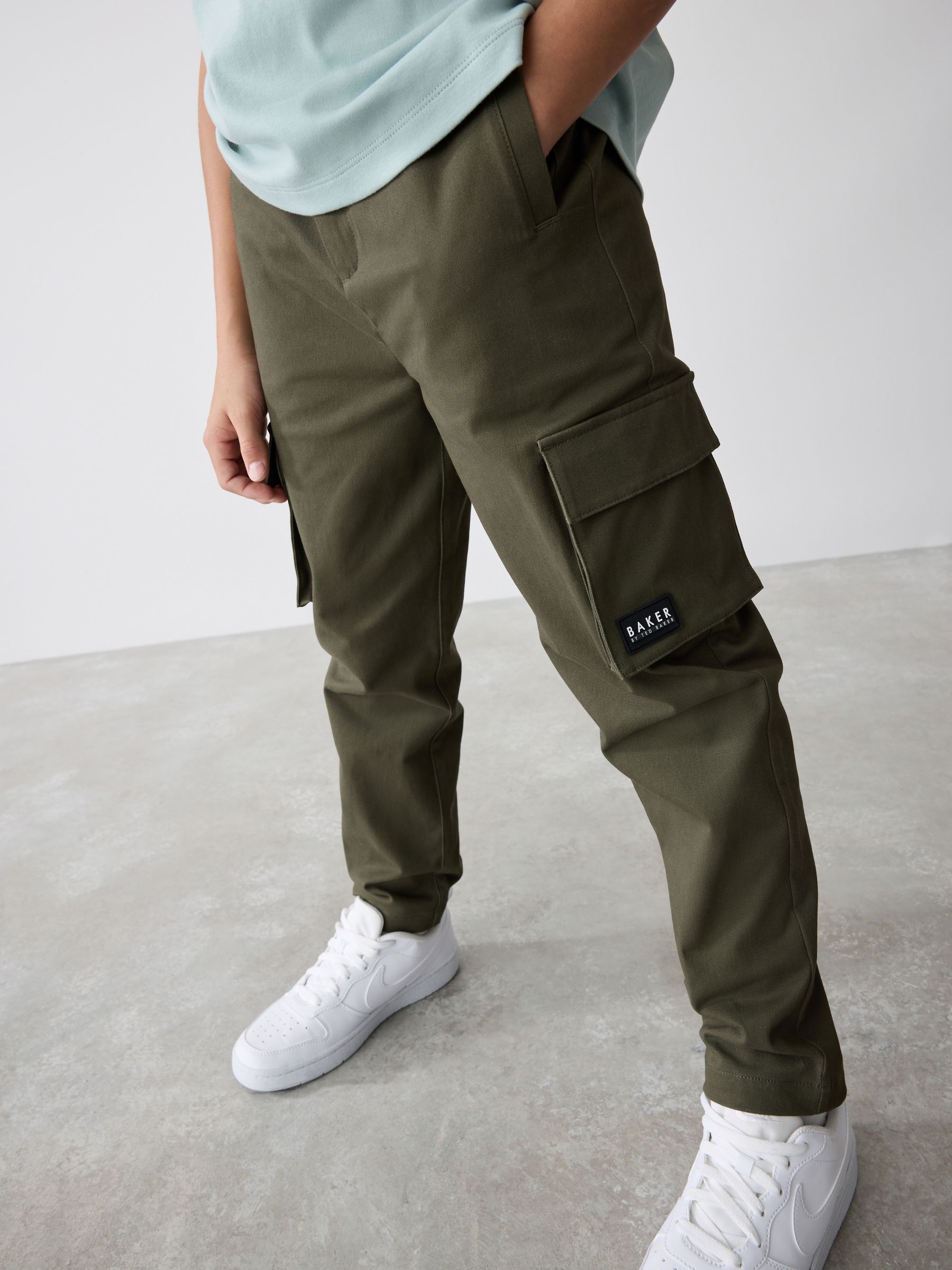 Kakigroen - Baker by Ted Baker - Cargobroek