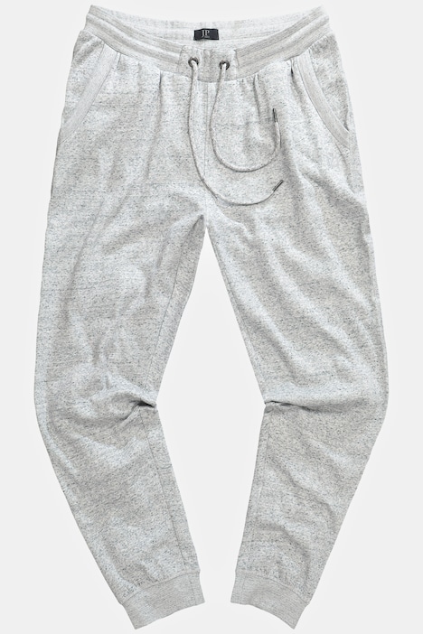 Sweathose, Homewear, Melangesweat, Elastikbund, Gesäßtasche