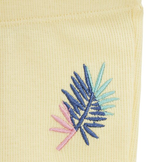 Travel With Love Legging   Jaune        de               P'tit bisou