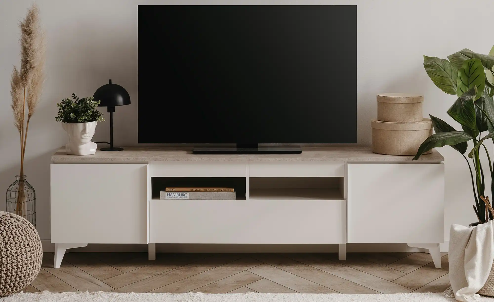 TV-Lowboard mit Soft-Close Dimarro
