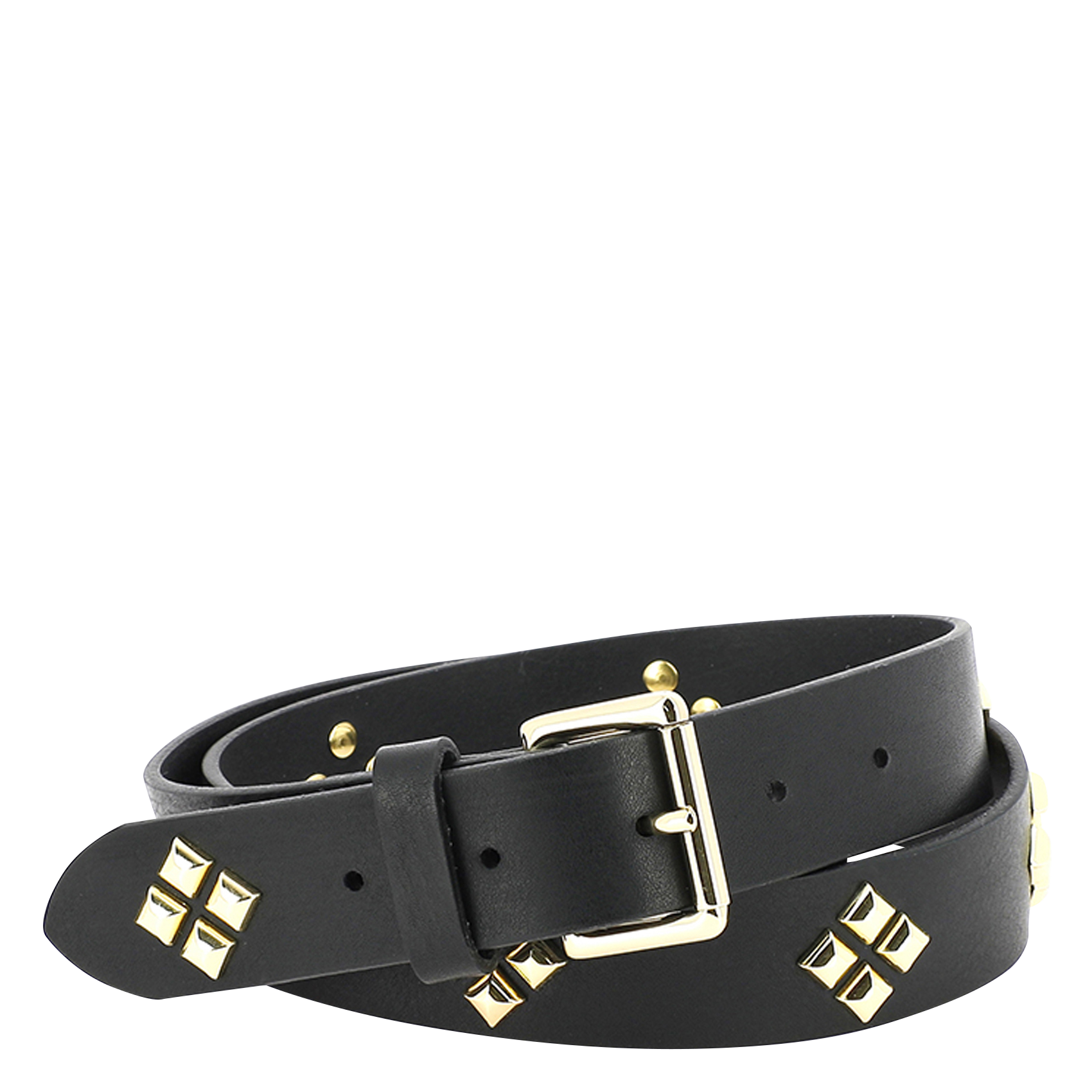 LA TURENNE GISELE - Ceinture en cuir | Noir