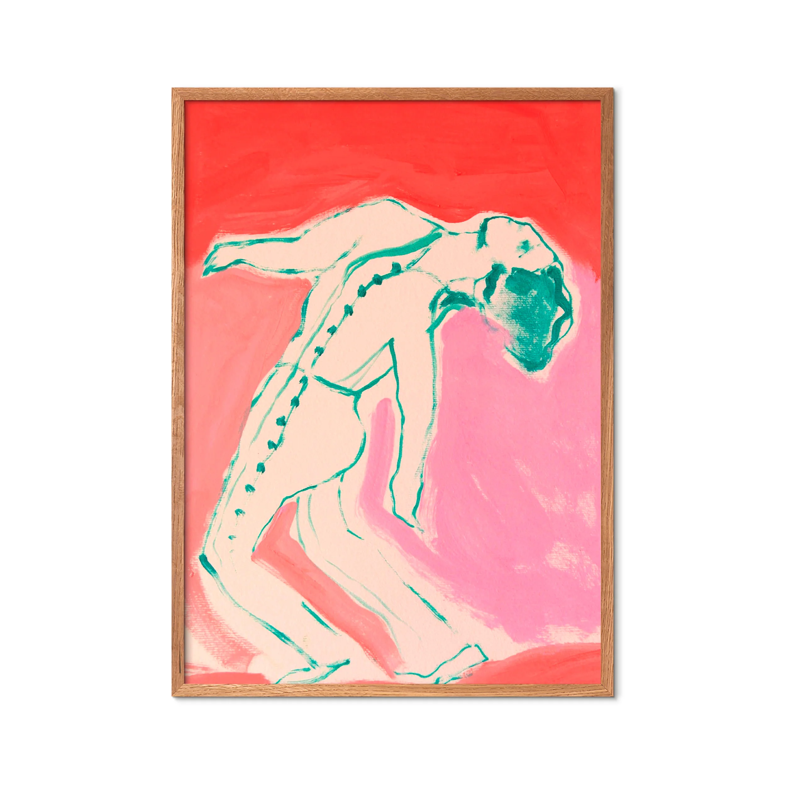 Poster & Frame  Maria Murphy I dont want to go to work tomorrow plakat - 30x40 cm.