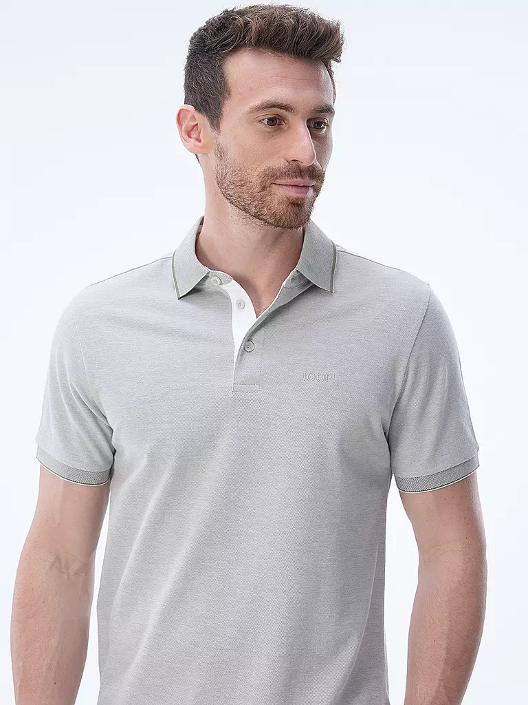 JOOP Poloshirt PERCY  hellgrau