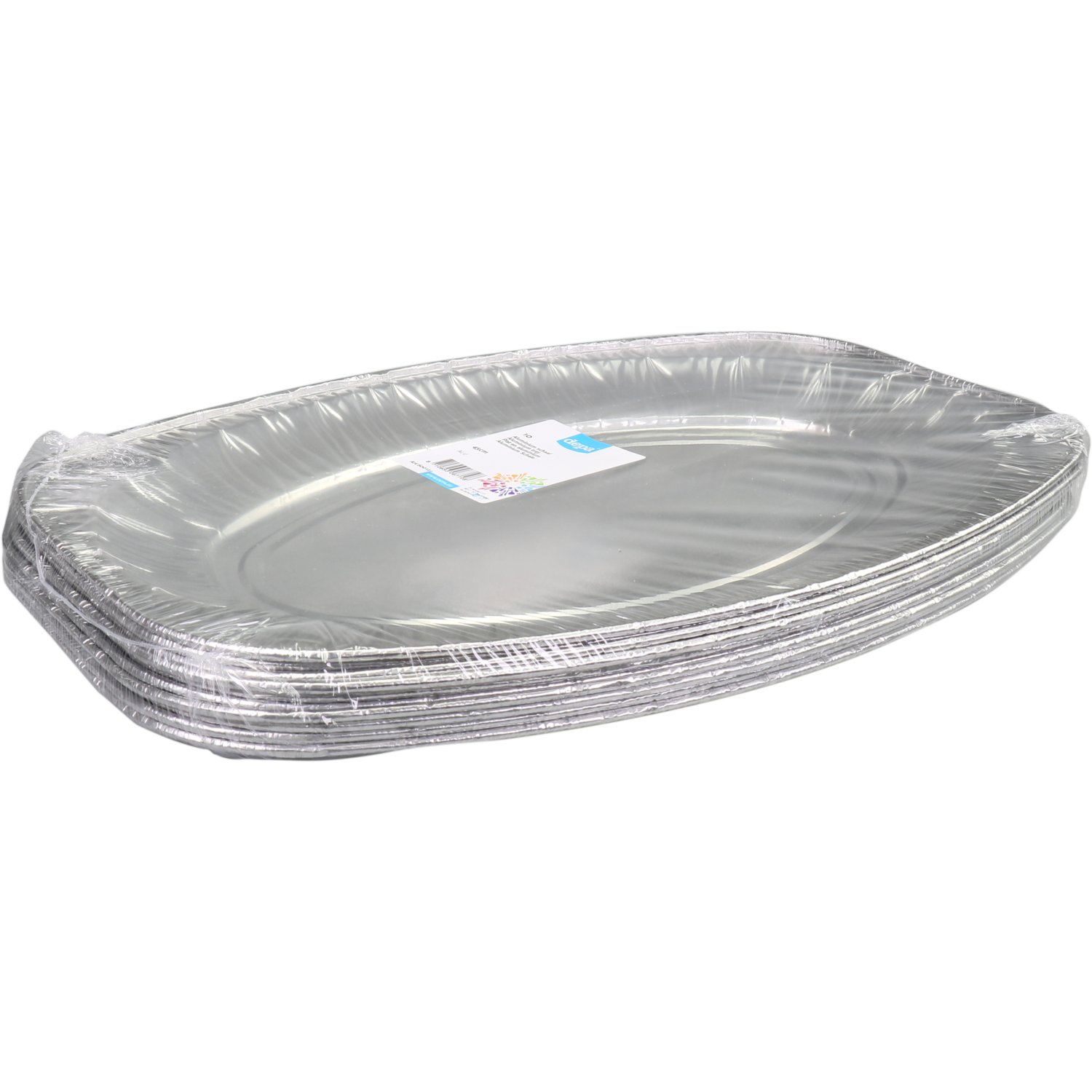 Depa Schaal, cateringschaal, aluminium, ovaal, 450x292x26mm, zilver
