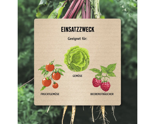FloraSelf Nature 40 L turfvrije verhoogde bed- en groentegrond met biochar