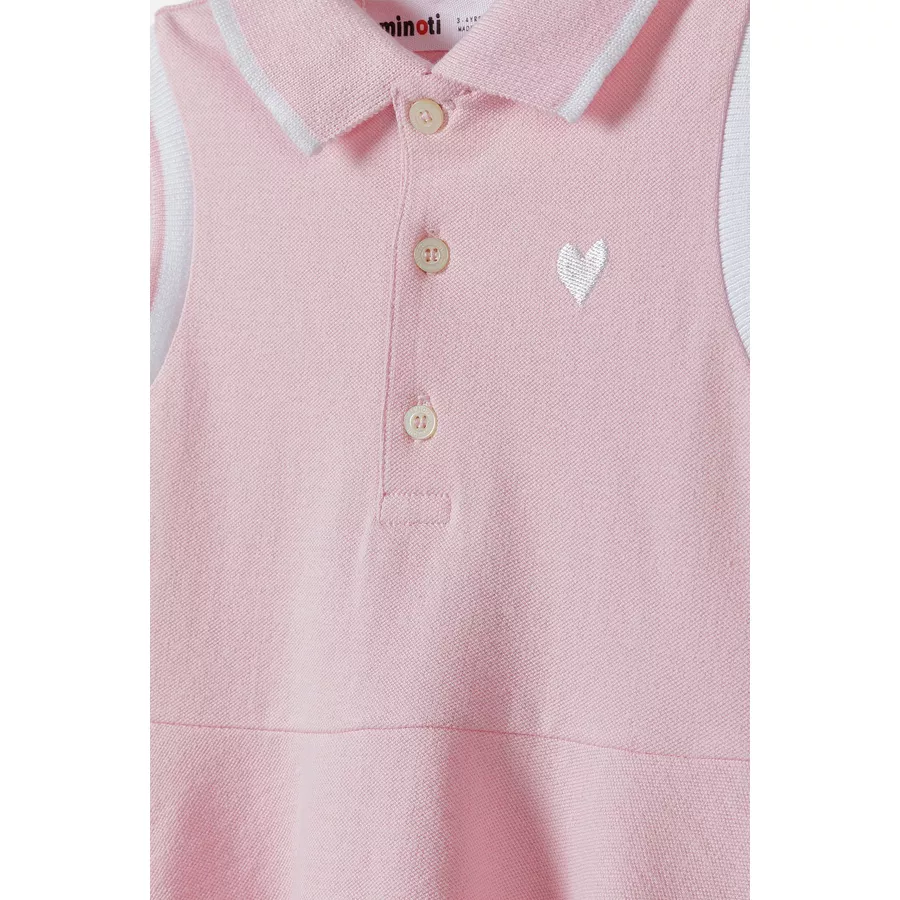 MINOTI Polokleid Rosa
