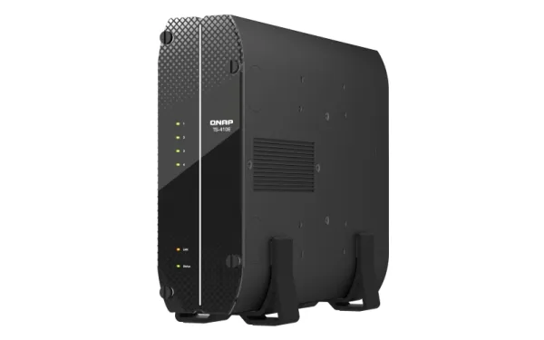 QNAP TS-410E - NAS-server - 4 bays - SATA 6Gb/s - RAID 0, 1, 5, 6, 10, 50, 60, JBOD - RAM 8 GB - Gigabit Ethernet / 2.5 Gigabit Ethernet - iSCSI support