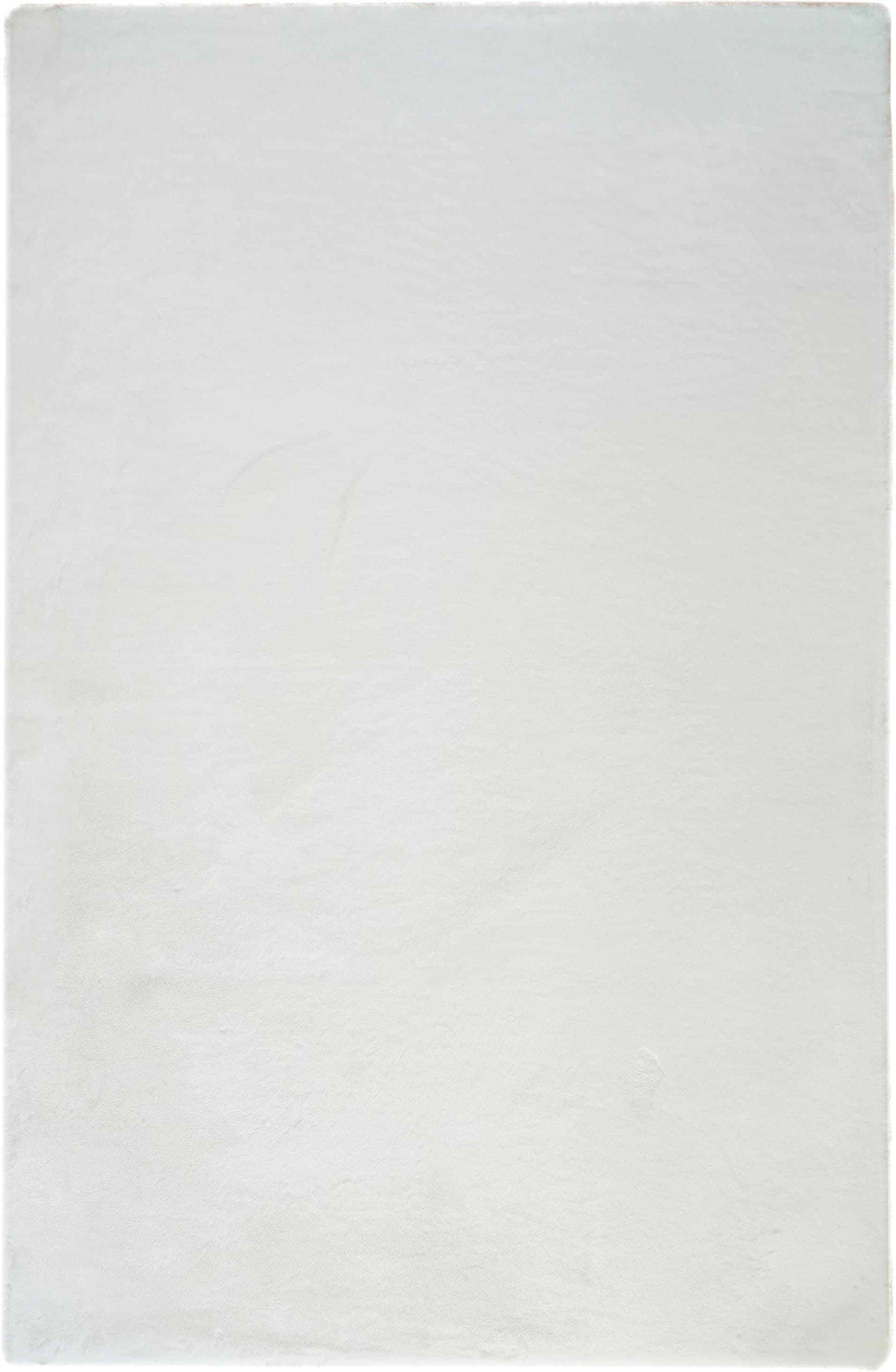 Bruno Banani Fellteppich »Rabbit 2, Kunstfell Teppich, Modern« rechteckig 25 mm Höhe Kaninchenfell-Haptik, sehr weich, Wohnzimmer, Schlafzimmer, Esszimmer