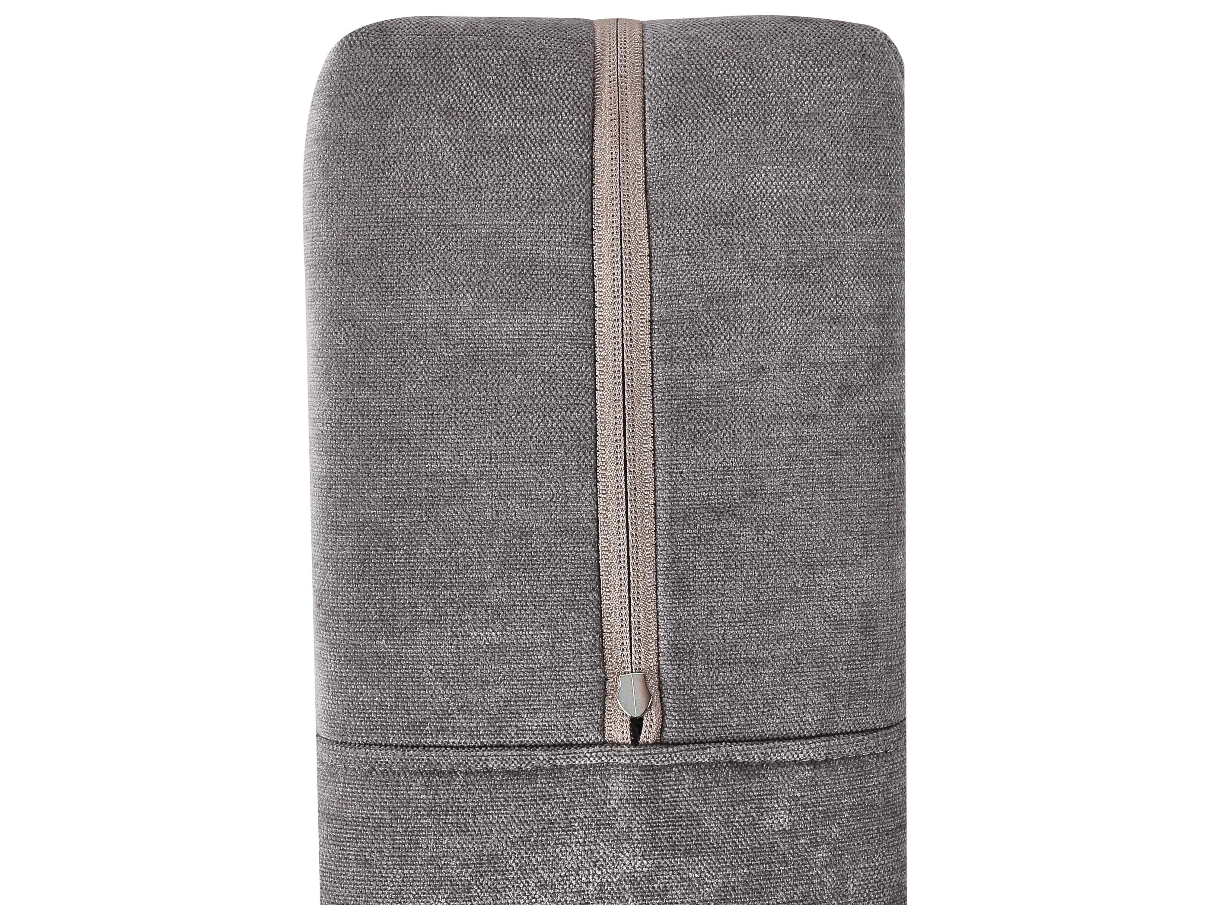 Boxspring met opbergruimte Stof MINISTER 180 x 200 cm Taupe