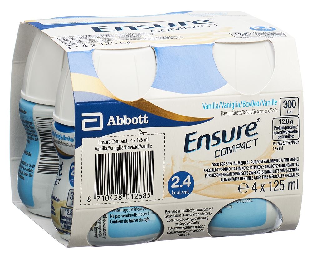 ENSURE Compact liq Vanille Fl 125 ml