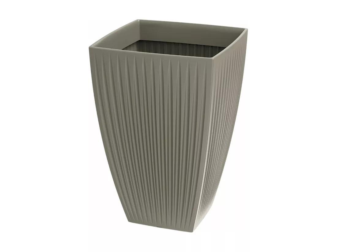 Pot Latia Carré HIGH Ø40x40 Mocca