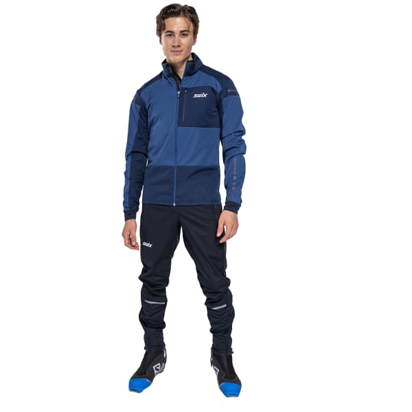 Veste ski de fond SWIX DYNAMIC JACKET LAKE BLUE/DARK NAVY
