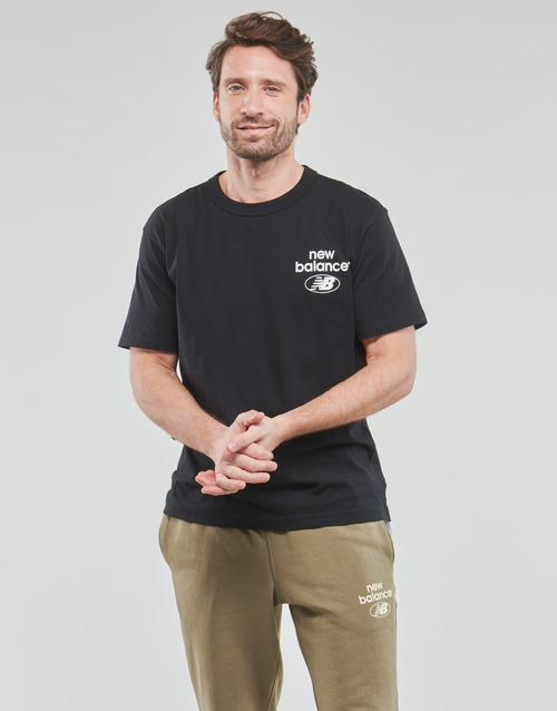 New Balance - ESSENTIALS LOGO T-SHIRT - Noir