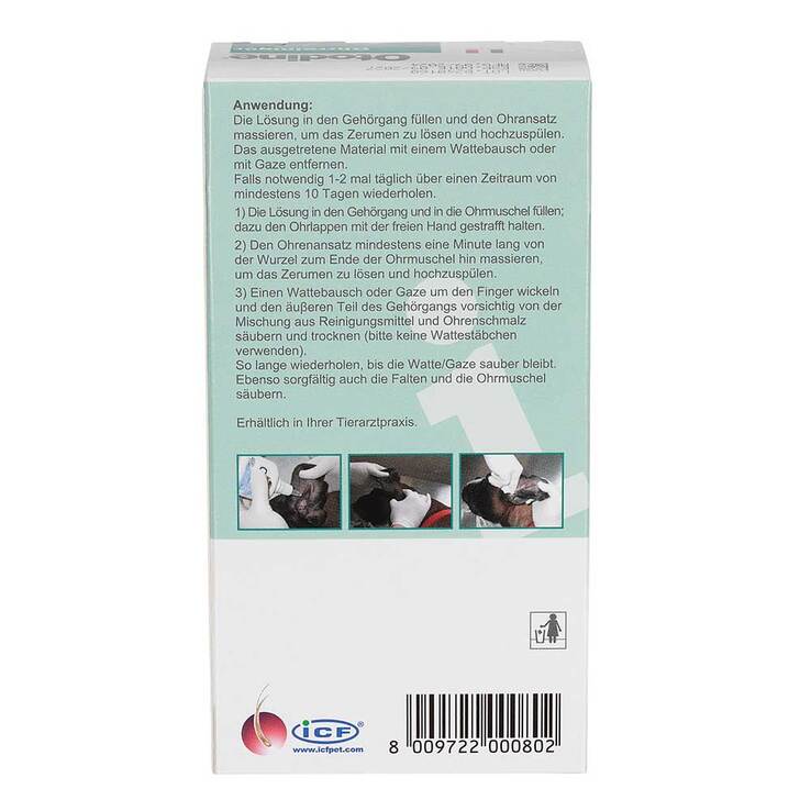 Otodine Ohrreiniger flüssig für Hunde / Katzen, 100 ml
