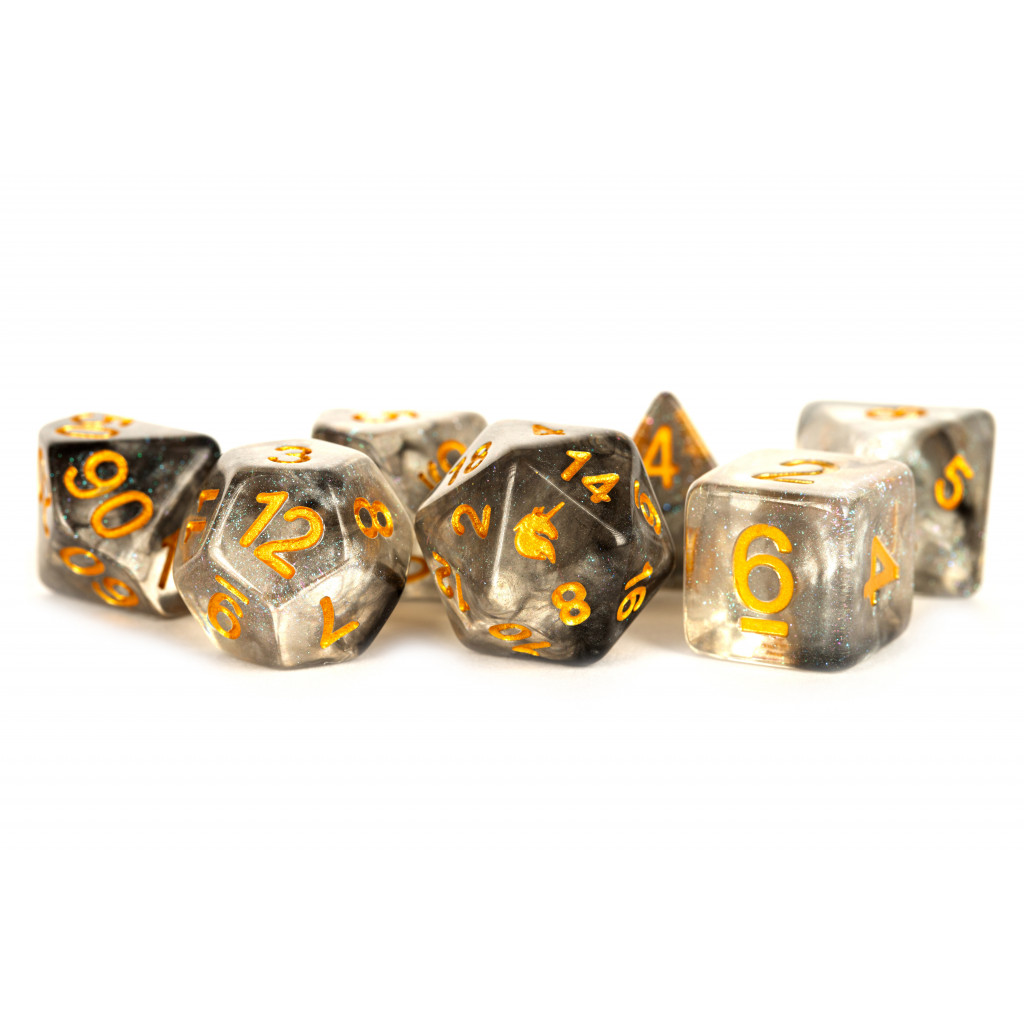 Set de 7 Dés JDR - Licorne